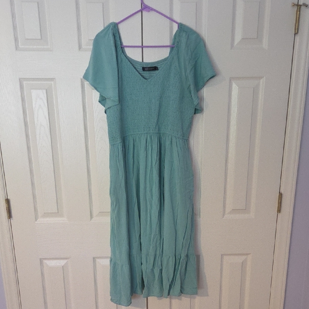 Flattering Teal Dress